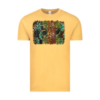 Vintage Mustard western camouflage brushstroke Vintage Tee - BarkalooDesign