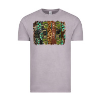 Vintage Zinc western camouflage brushstroke Vintage Tee - BarkalooDesign