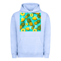 Pigment Grape Ice blue pineapple Urban Hoodie - BarkalooDesign