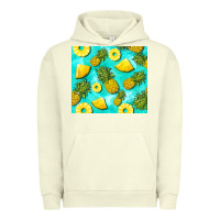 Pigment Pistachio blue pineapple Urban Hoodie - BarkalooDesign