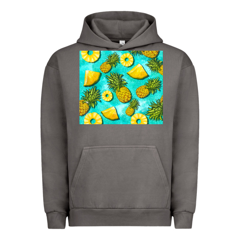 Blue Pineapple Urban Hoodie by BarkalooDesign | Teevron
