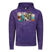 Cloud Purple beagle dog coffee cups Vintage Hoodie - texasbilliewilder