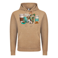 Vintage Coffee beagle dog coffee cups Vintage Hoodie - texasbilliewilder