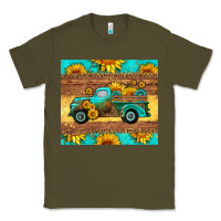 Army Green farm truck tumbler Classic Tee - HRA Design Shop