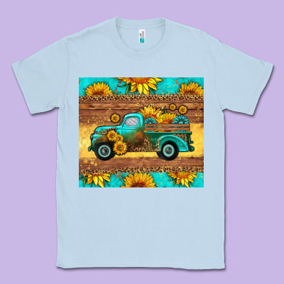 Farm Truck Tumbler Classic Tee Designed By Hra Design Shop