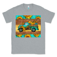 Heather Grey farm truck tumbler Classic Tee - HRA Design Shop