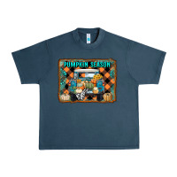 Midnight Navy pumpkin season truck Urban Heavy Tee - RanaPortraitStore