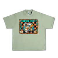 Oil Green pumpkin season truck Urban Heavy Tee - RanaPortraitStore