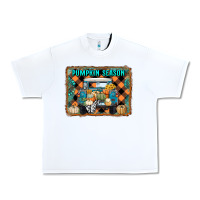 White pumpkin season truck Urban Heavy Tee - RanaPortraitStore