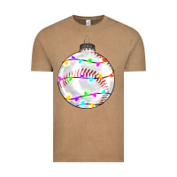 Vintage Coffee Christmas baseball Vintage Tee - RanaPortraitStore