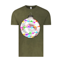 Vintage Olive Christmas baseball Vintage Tee - RanaPortraitStore