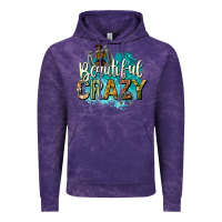 Cloud Purple beautiful crazy Vintage Hoodie - texasbilliewilder