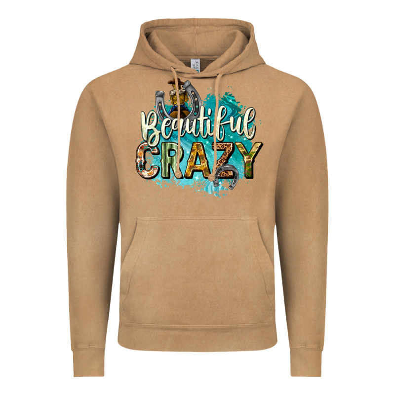 Beautiful Crazy Vintage Hoodie by texasbilliewilder | Teevron