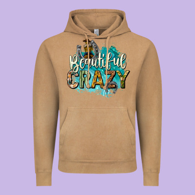 Vintage Hoodie beautiful crazy