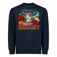 Navy always ranchy Heavyweight Sweatshirt - Zillion Design Studio