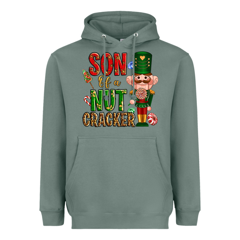 Christmas Son Of A Nutcracker Heavyweight Hoodie by NancyCooperArtShop | Teevron