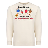 I'm A Hot Mess,always Stressed,and Proudly A Baseb Premium Sweatshirt | Teevron