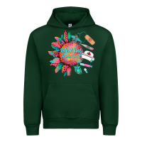 Forest Green western  medical assistant  medical instruments Urban Hoodie - BarkalooDesign