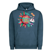 Pigment Midnight Navy western  medical assistant  medical instruments Urban Hoodie - BarkalooDesign