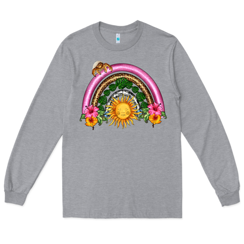 Summer Sun Rainbow Long Sleeve Tee by HRA Design Shop | Teevron