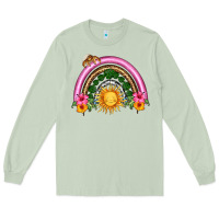 Matcha summer sun rainbow Long Sleeve Tee - HRA Design Shop