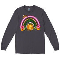 Smoke summer sun rainbow Long Sleeve Tee - HRA Design Shop