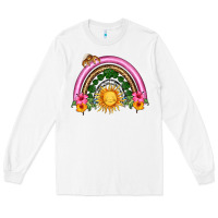 White summer sun rainbow Long Sleeve Tee - HRA Design Shop