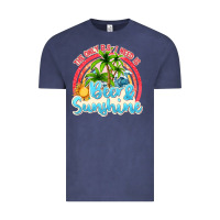 Vintage Denim beer and sunshine Vintage Tee - texasbilliewilder