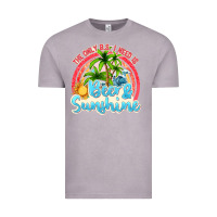 Vintage Zinc beer and sunshine Vintage Tee - texasbilliewilder