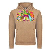 Vintage Coffee summer gnomes Vintage Hoodie - Zillion Design Studio