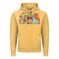 Vintage Mustard summer gnomes Vintage Hoodie - Zillion Design Studio