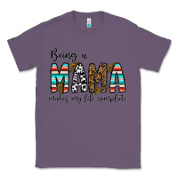 Lavender being mama makes my life complate Classic Tee - CowhideDigitalArt