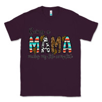 Plum being mama makes my life complate Classic Tee - CowhideDigitalArt
