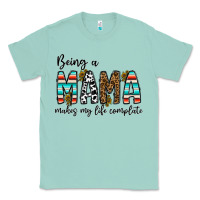 Seafoam being mama makes my life complate Classic Tee - CowhideDigitalArt