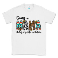 White being mama makes my life complate Classic Tee - CowhideDigitalArt