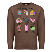 Chestnut gos says ı am easter Premium Sweatshirt - MaliasSmallBusiness