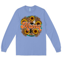 Colony Blue mama western Long Sleeve Tee - RacoonDesign
