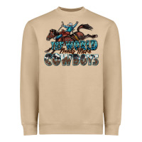 Mushroom the world needs more cowboys Heavyweight Sweatshirt - Zillion Design Studio