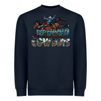 Navy the world needs more cowboys Heavyweight Sweatshirt - Zillion Design Studio