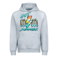 Heather Grey hot mom summer Urban Hoodie - BarkalooDesign