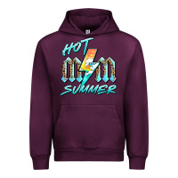 Mauve Wine hot mom summer Urban Hoodie - BarkalooDesign