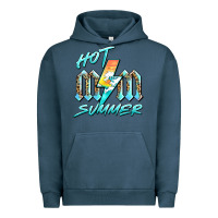Pigment Midnight Navy hot mom summer Urban Hoodie - BarkalooDesign