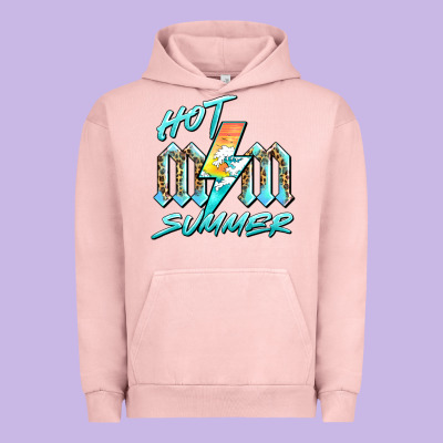 Hot Mom Summer Urban Hoodie Designed By Barkaloodesign