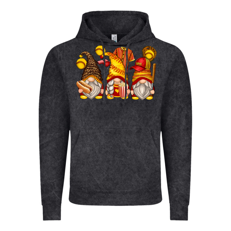Softball Gnomes Vintage Hoodie by Zillion Design Studio | Teevron