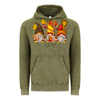 Vintage Olive softball gnomes Vintage Hoodie - Zillion Design Studio