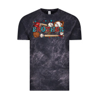 Cloud Black brother baseball Vintage Tee - Zillion Design Studio