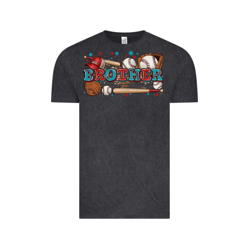 Brother Baseball Vintage Tee by Zillion Design Studio | Teevron