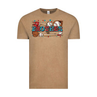 Vintage Coffee brother baseball Vintage Tee - Zillion Design Studio