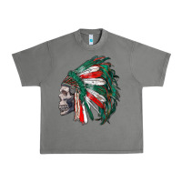Tornado mexican indian headdress with skull Urban Heavy Tee - RanaPortraitStore