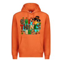 Carrot give thanks bro Premium Hoodie - MaliasSmallBusiness